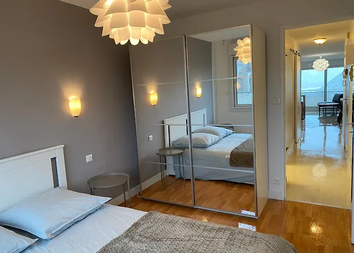 T2 Traversant Vue Front De Paris-plage Appartamento *